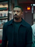 Michael B. Jordan Creed 3 Black Jacket