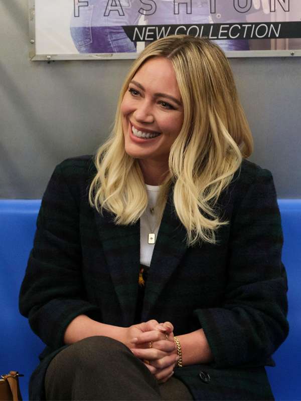 Hilary Duff How I Met Your Father Wool Coat