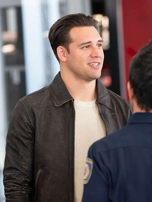 Eddie Diaz 9-1-1 S08 Leather Jacket