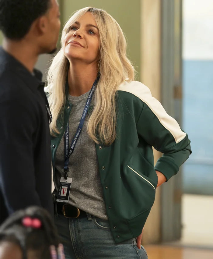 Abbott Elementary S04 Kaitlin Olson Track Jacket