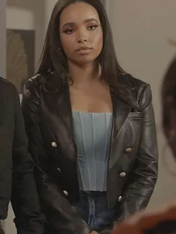 Skye All American Season 05 Leather Blazer