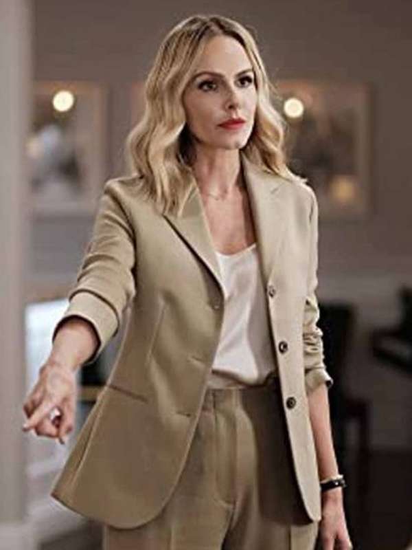 Laura Fine-Baker All American Brown Blazer
