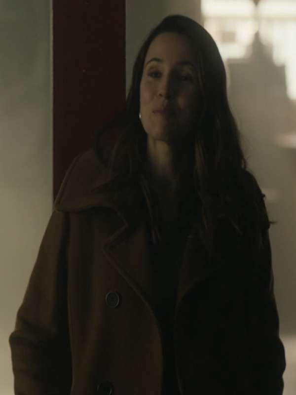 Kayla Craig Cross 2024 Brown Trench Coat