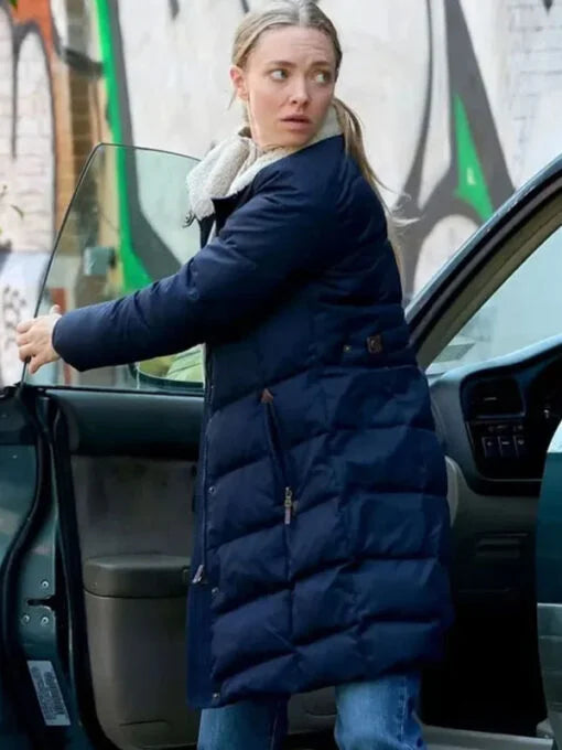 Long Bright River Amanda Seyfried Coat