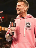 Hitman 32 Champ CM Punk Pink Hoodie