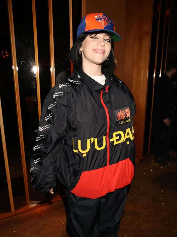 Billie Eilish Met Gala After Party Black Jacket