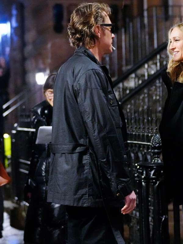 Aidan Shaw And Just Like That S02 Black Jacket