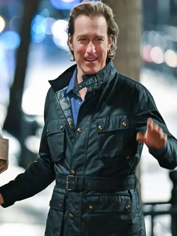 Aidan Shaw And Just Like That S02 Black Jacket