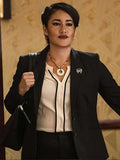 Q’orianka Kilcher Yellowstone Black Blazer