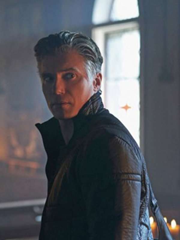 Star Trek Discovery Anson Mount Black Leather Jacket