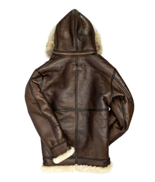 Men’s B3 Hooded Shearling Coat
