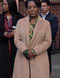 Barbara Howard Abbott Elementary Camel Brown Coat
