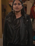 Bela Malhotra The Sex Lives of College Girls Leather Jacket