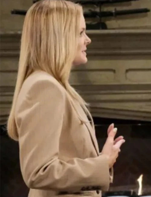 Belle Brady Days Of Our Lives Brown Blazer