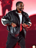 Big Sean 2024 iHeartRadio Music Festival Black Leather Jacket