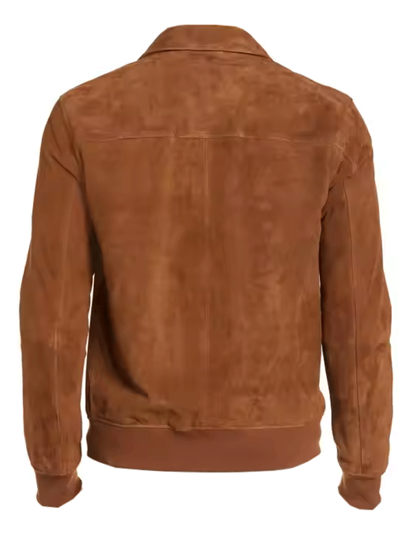 Bill Hader Suede Leather Jacket