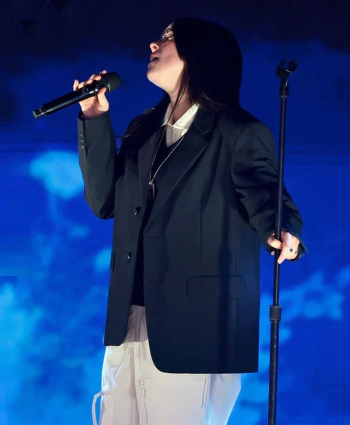 Billie Eilish iHeartRadio Music Awards 2025 Black Blazer