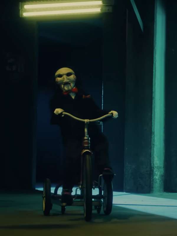 Saw X Billy the Puppet Black Costume Coat