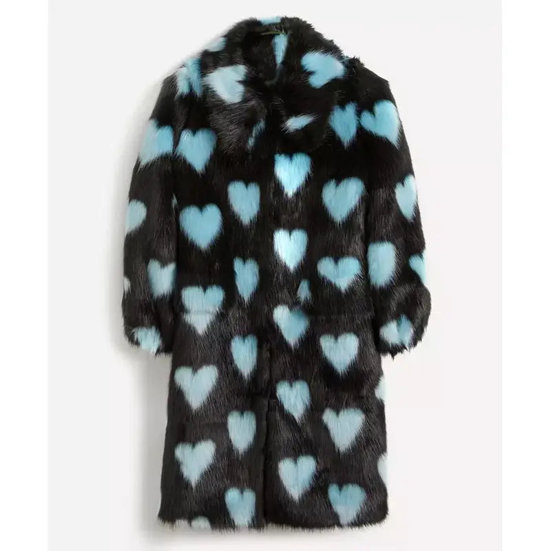 Shop Heart Fur Coat