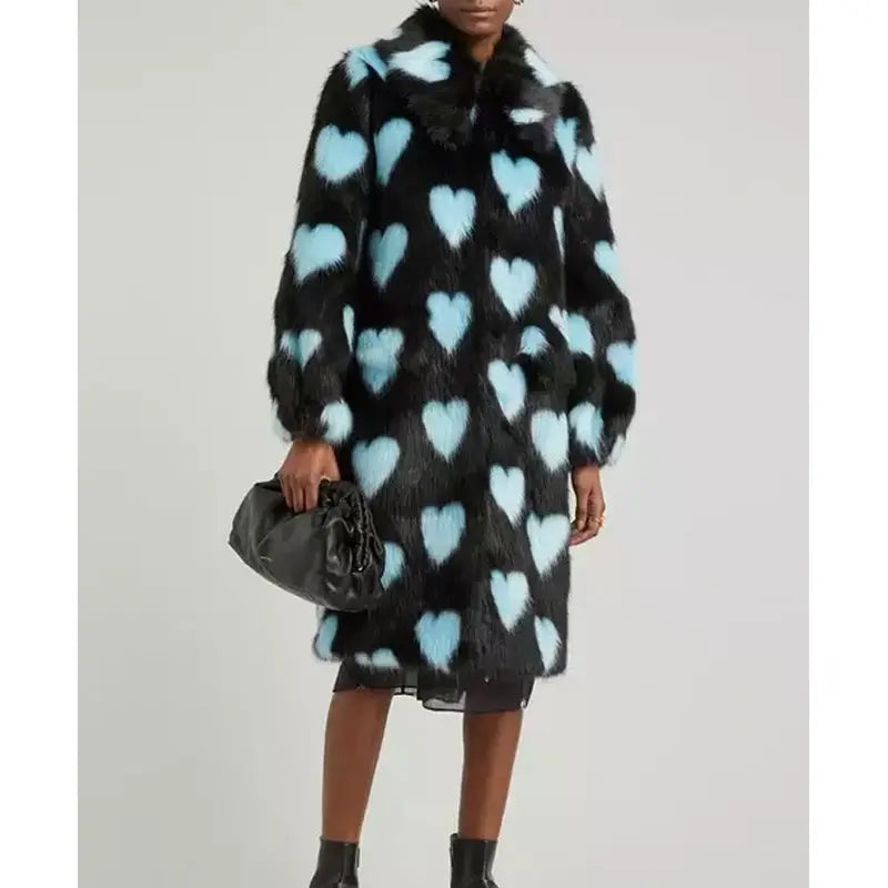Heart Fur Coat