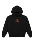 Born x Raised Chicago Bears Chrome Rocker Black Hoodie front view