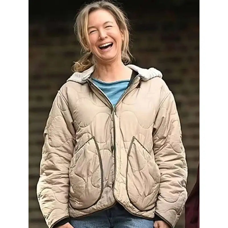 Renée Zellweger Bridget Jones Mad About the Boy Hooded Jacket