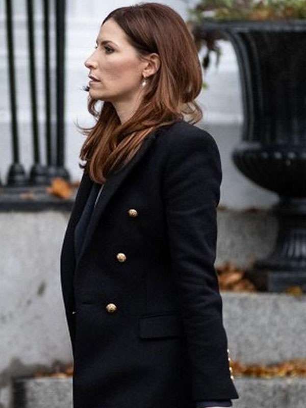 Sarah Levy SurrealEstate Black Wool Coat