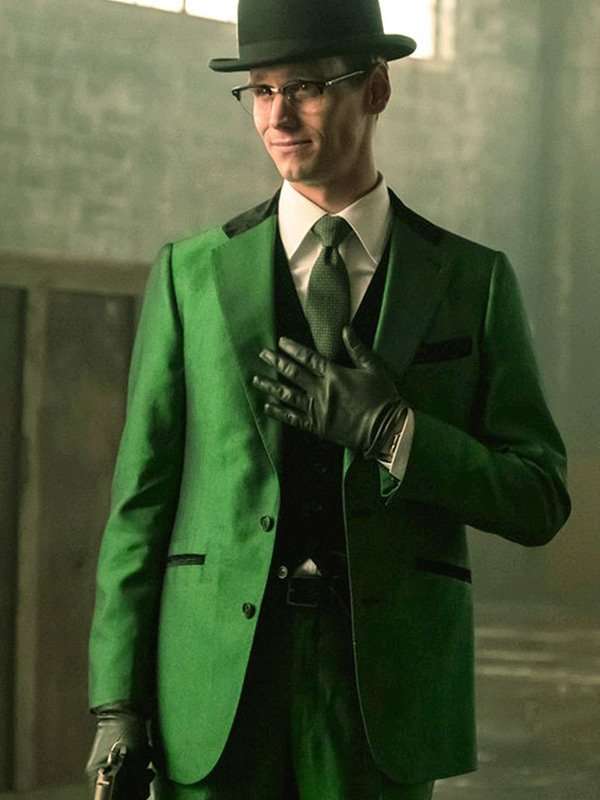 Cory Michael Smith Gotham Green Blazer Suit