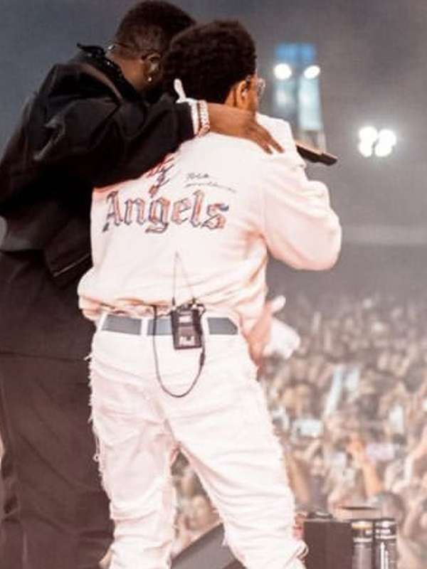 Coachella 2023 The Weeknd White Jacket