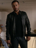 Raphaël Lenglet Candice Renoir Black Leather Jacket