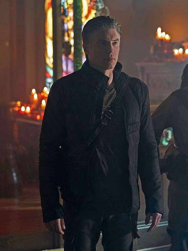 Star Trek Discovery Anson Mount Black Leather Jacket