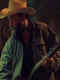 Jai Courtney Catching Dust 2024 Grey Jacket