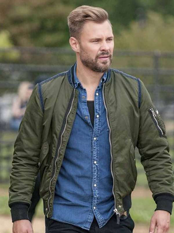 Chicago P.D. Patrick John Flueger Bomber Jacket