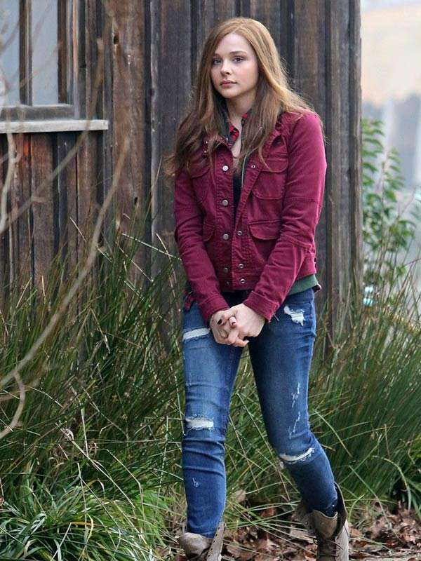 If I Stay Chloe Grace Moretz Cotton Jacket