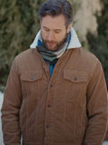 Matt Wells Christmas On The Alpaca Farm Brown Jacket
