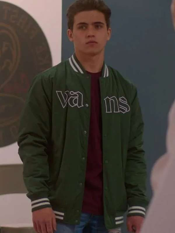 Robby Keene Cobra Kai S04 Green Jacket