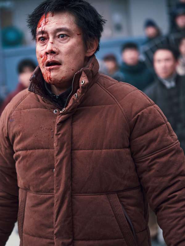 Lee Byung-hun Concrete Utopia 2023 Puffer Jacket