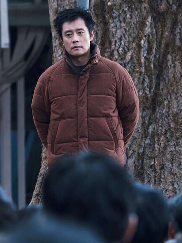 Lee Byung-hun Concrete Utopia 2023 Puffer Jacket