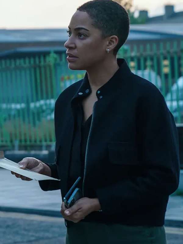 DS June Lenker Criminal Record S01 Black Jacket