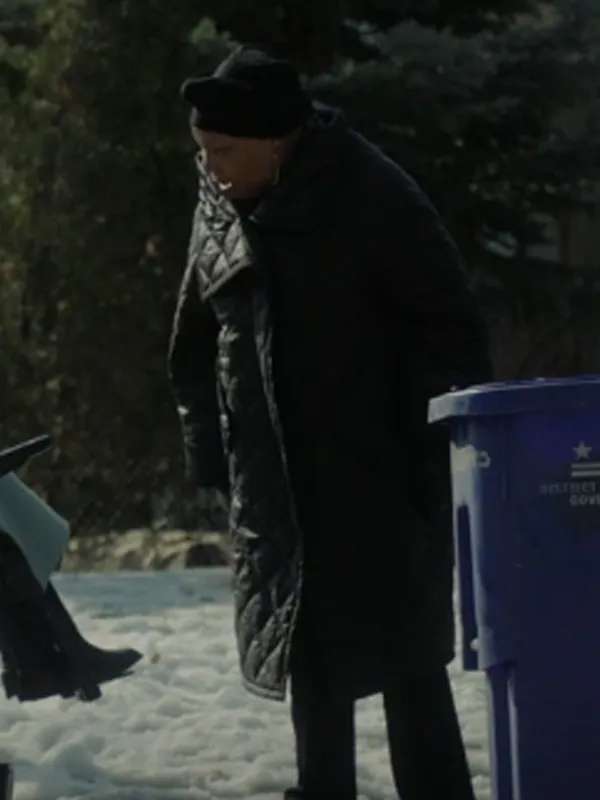 Cross Regina Cross Black Quilted Coat