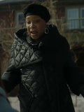 Cross Regina Cross Black Quilted Coat