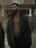 Cross Detective John Sampson Grey Wool Coat