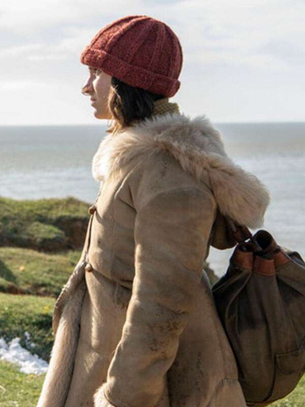 His Dark Materials Lyra Belacqua Shearling Coat