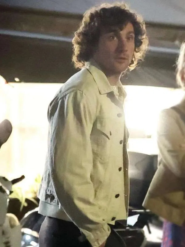Aaron Taylor-Johnson 2026 White Jacket