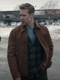 David O’Donnell Reacher S02 Brown Suede Jacket