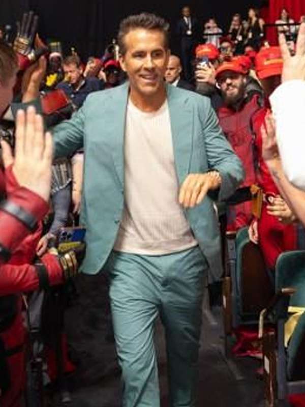 Ryan Reynolds Deadpool & Wolverine 2024 Suit