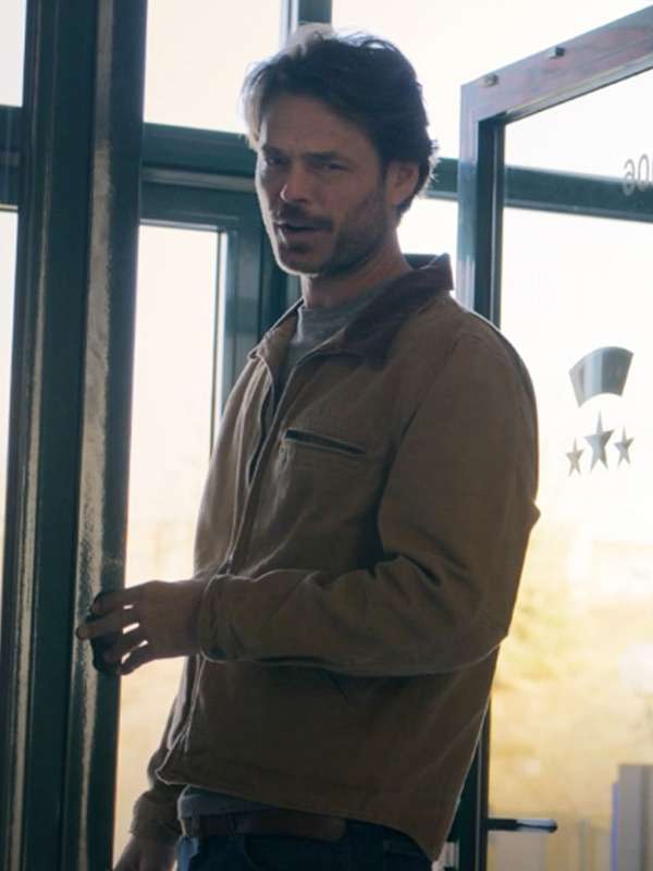 Christopher Backus Dirty Angels 2024 Brown Jacket