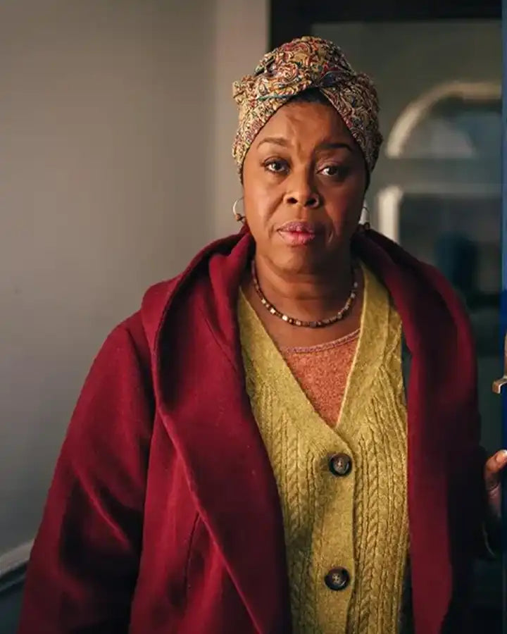 Doctor Who Season 15 Michelle Greenidge Wool Red Robe