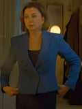 Dr. Muriel Landon Brilliant Minds S01 Blue Blazer