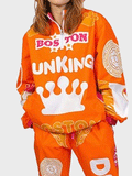 Orange Dunkings Track Jacket